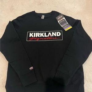 Kirkland Signature Sweatshirt Unisex Logo Crewneck Condition: NEW